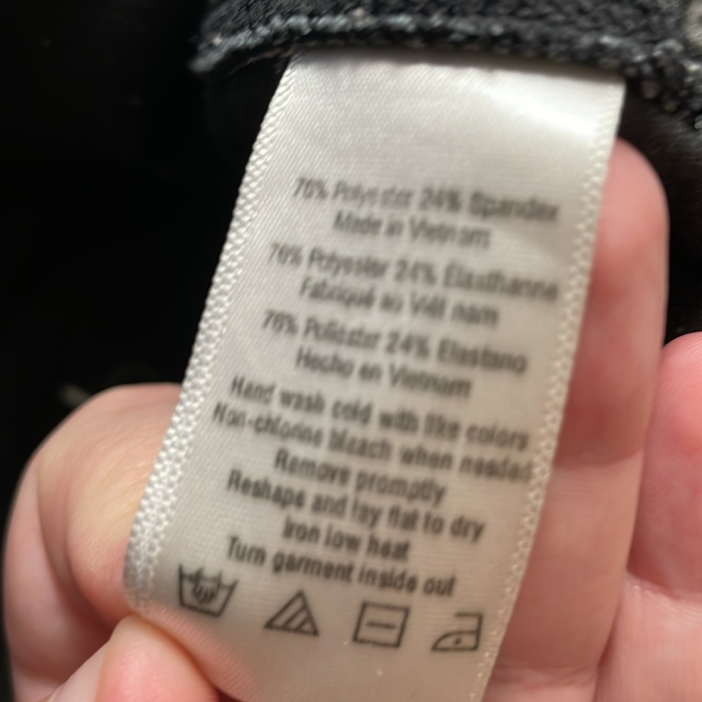 Alo Crystals Patterned Black Medium Basic Gym Yog… - image 7